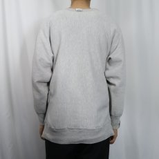 画像3: 80's Champion トリコタグ REVERSE WEAVE USA製 "MIT" 染み込みプリントスウェット XXL (3)