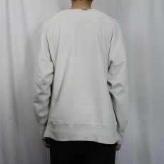 画像3: 80's Champion トリコタグ REVERSE WEAVE USA製 "PRINCETON" 染み込みプリントスウェット XL (3)