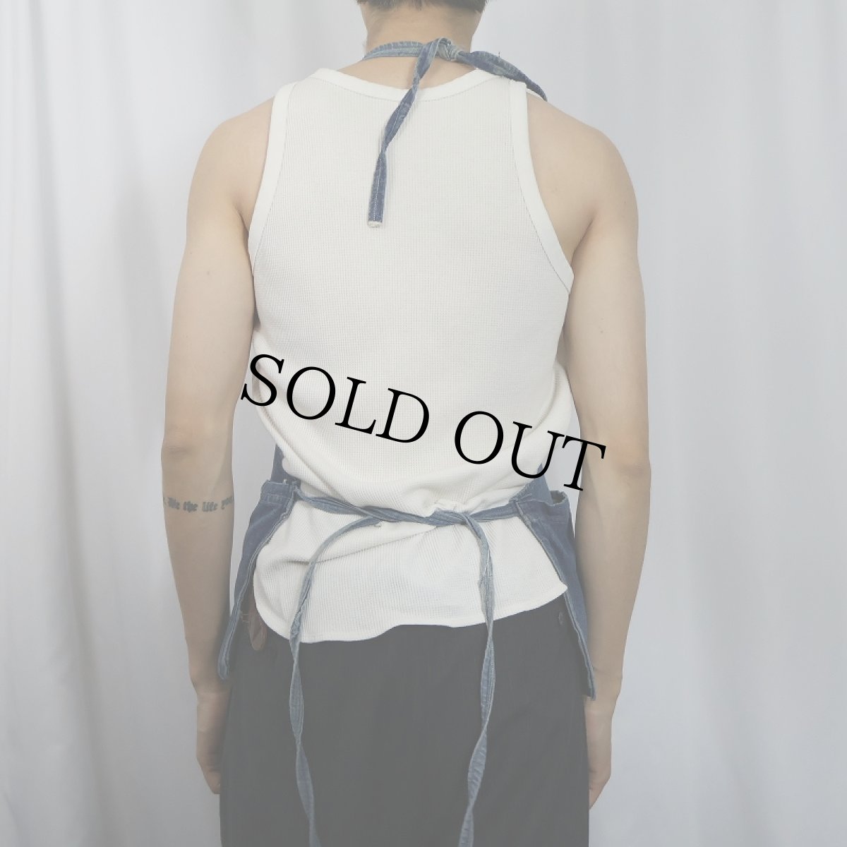 画像3: VINTAGE デニムエプロン (3)