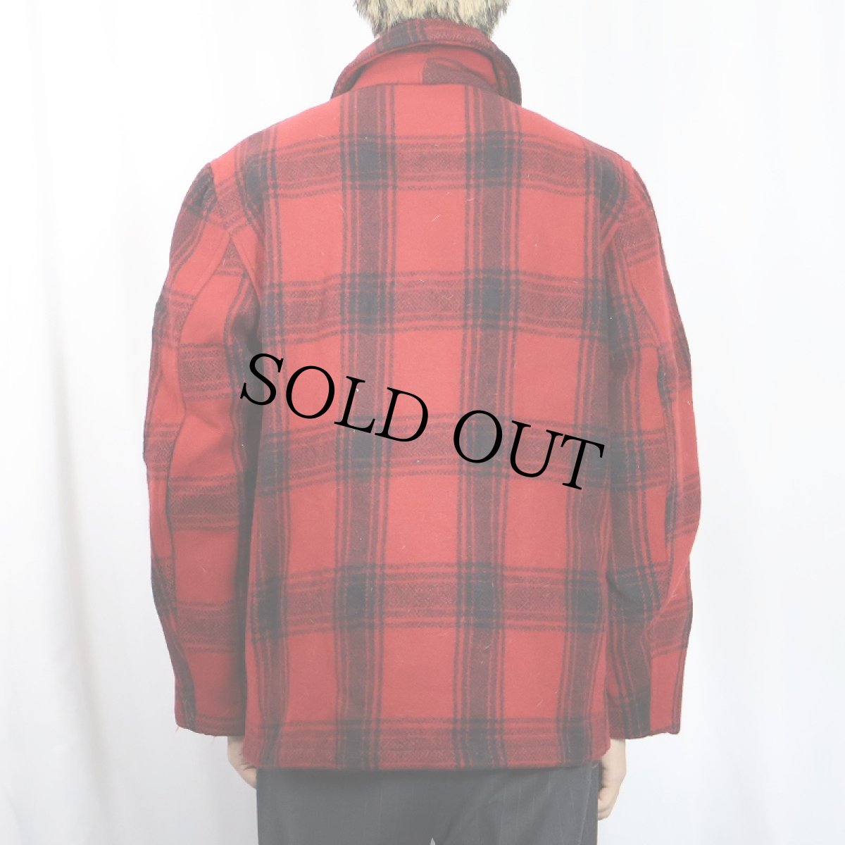 画像3: 60〜70's Monterey Club SPORTSWEAR USA製 チェック柄 ウールジャケット SIZE42 (3)