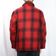 画像3: 60〜70's Monterey Club SPORTSWEAR USA製 チェック柄 ウールジャケット SIZE42 (3)