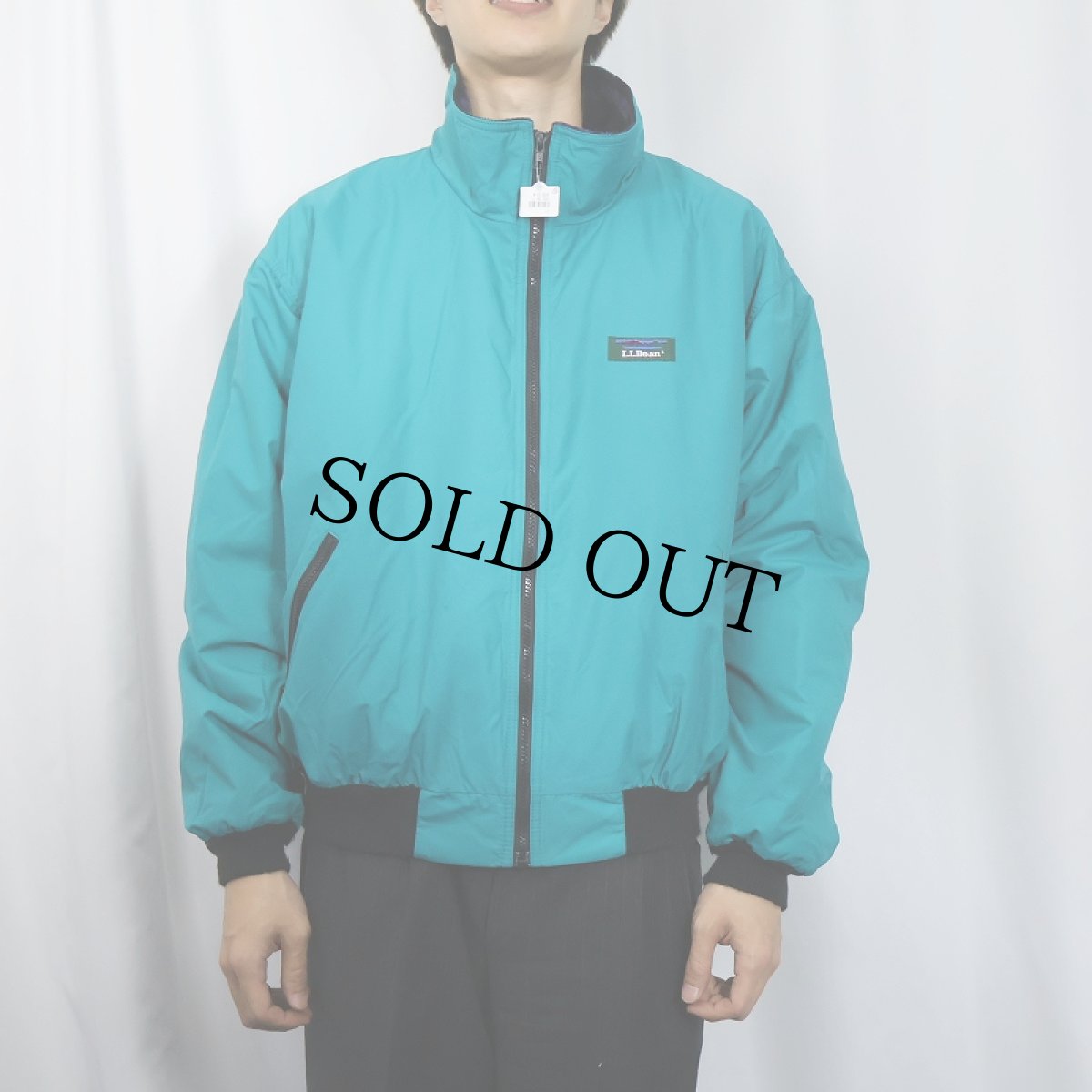 画像3: 80〜90's L.L.Bean "Warm-up Jacket" フリースライナー シェルドジャケット  (3)