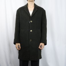 画像2: 〜70's Golden Look Tuscan ENGLAND製 ウールコート (2)