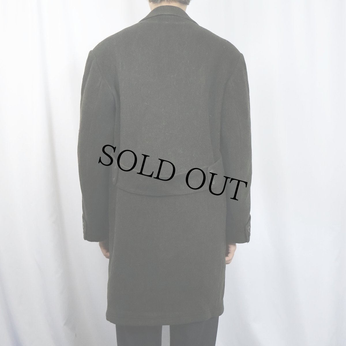 画像3: 〜70's Golden Look Tuscan ENGLAND製 ウールコート (3)