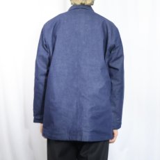 画像3: 60〜70's WORK WEAR CORPORATION USA製 ブランケットライナー デニムワークジャケット SIZE40 (3)