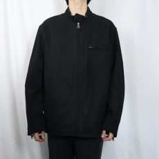 画像2: GAP メルトンウールジャケット BLACK XL (2)