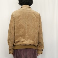 画像3: Aberdeen "A-2 TYPE" スエードレザージャケット Ｌ (3)