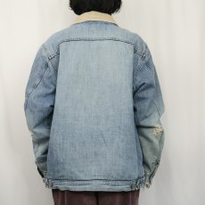 画像3: 90〜2000's OAKLEY デニムボアジャケット XL (3)