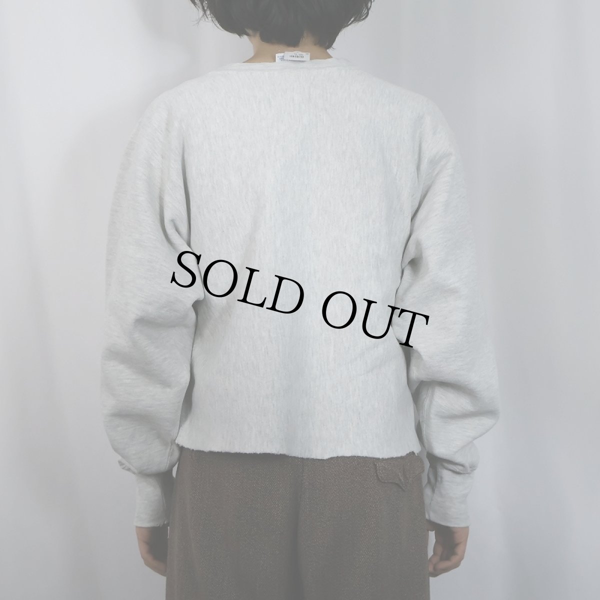 画像3: 90's Champion REVERSE WEAVE USA製 "MICHIGAN STATE" カットオフ プリントスウェット XXL (3)