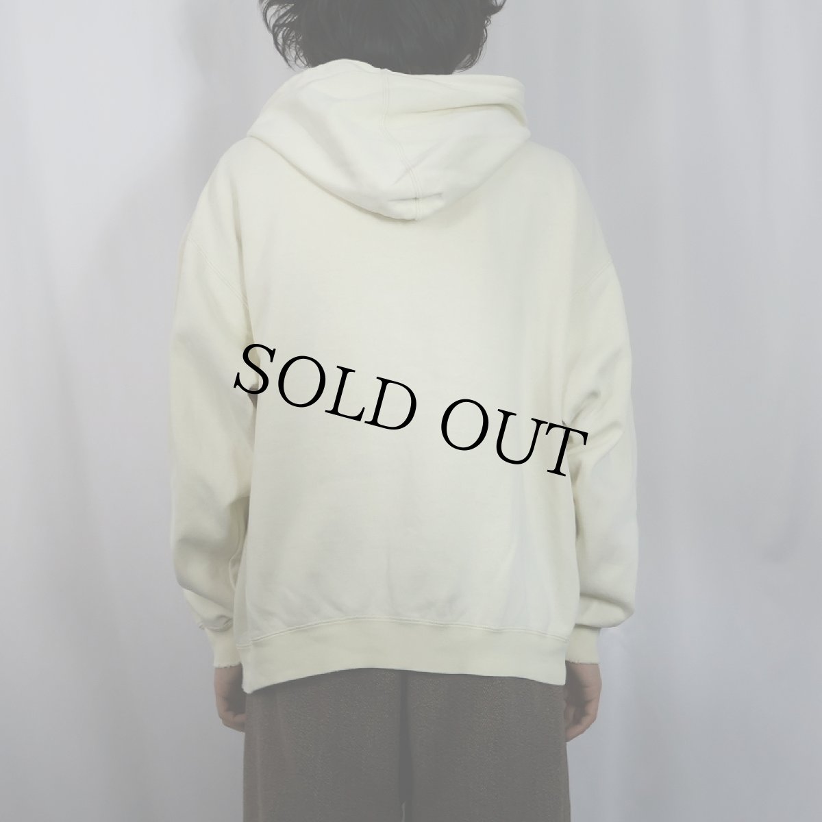 画像3: 90's GAP ハーフジップ スウェットフーディー M (3)