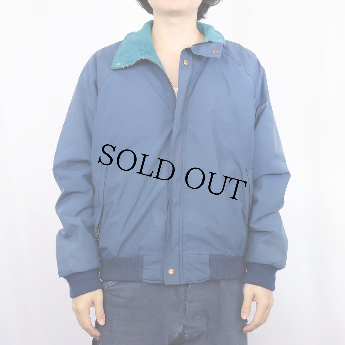 画像2: 90's REI "GORE-TEX" 裏フリース ナイロンジャケット (2)