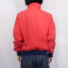 画像3: 80〜90's SPORTSMASTER USA製 裏フリース ラグランコットンジャケット L (3)