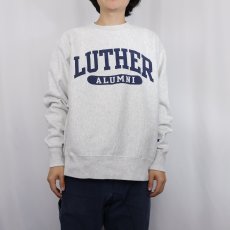 画像2: Champion REVERSE WEAVE "LUTHER ALUMNI" プリントスウェット 2XL (2)