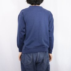画像3: 80's Tultex "MASSACHUSETTS" プリントスウェット NAVY (3)