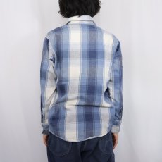 画像3: 80〜90's WINTER RUN USA製 チェック柄 ヘビーネルシャツ (3)