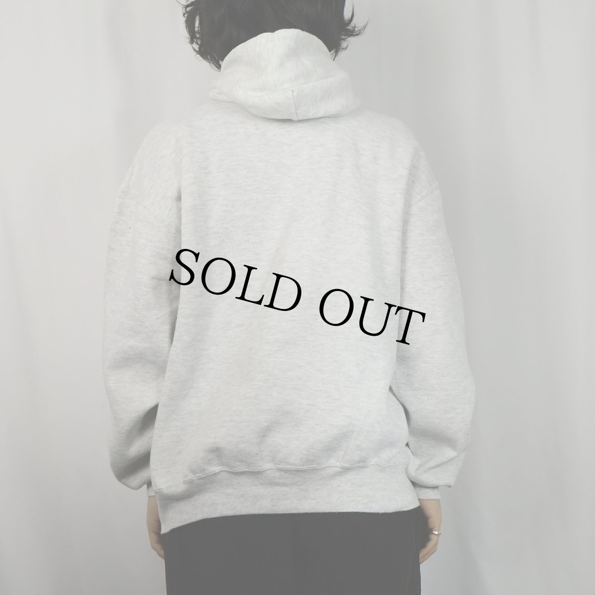 画像3: 90's RUSSELL ATHLETIC USA製 無地スウェットフーディー XL (3)