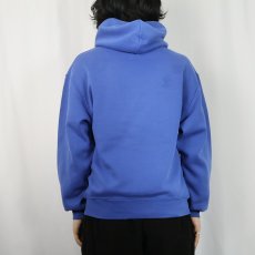 画像3: 90's RUSSELL ATHLETIC USA製 "UPTON 99-12 TRACK" プリントスウェットフーディー M (3)