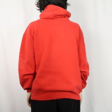 画像3: 90's RUSSELL ATHLETIC USA製 "BALL STATE WOMEN'S ATHLETICS" プリントスウェットフーディー XL (3)