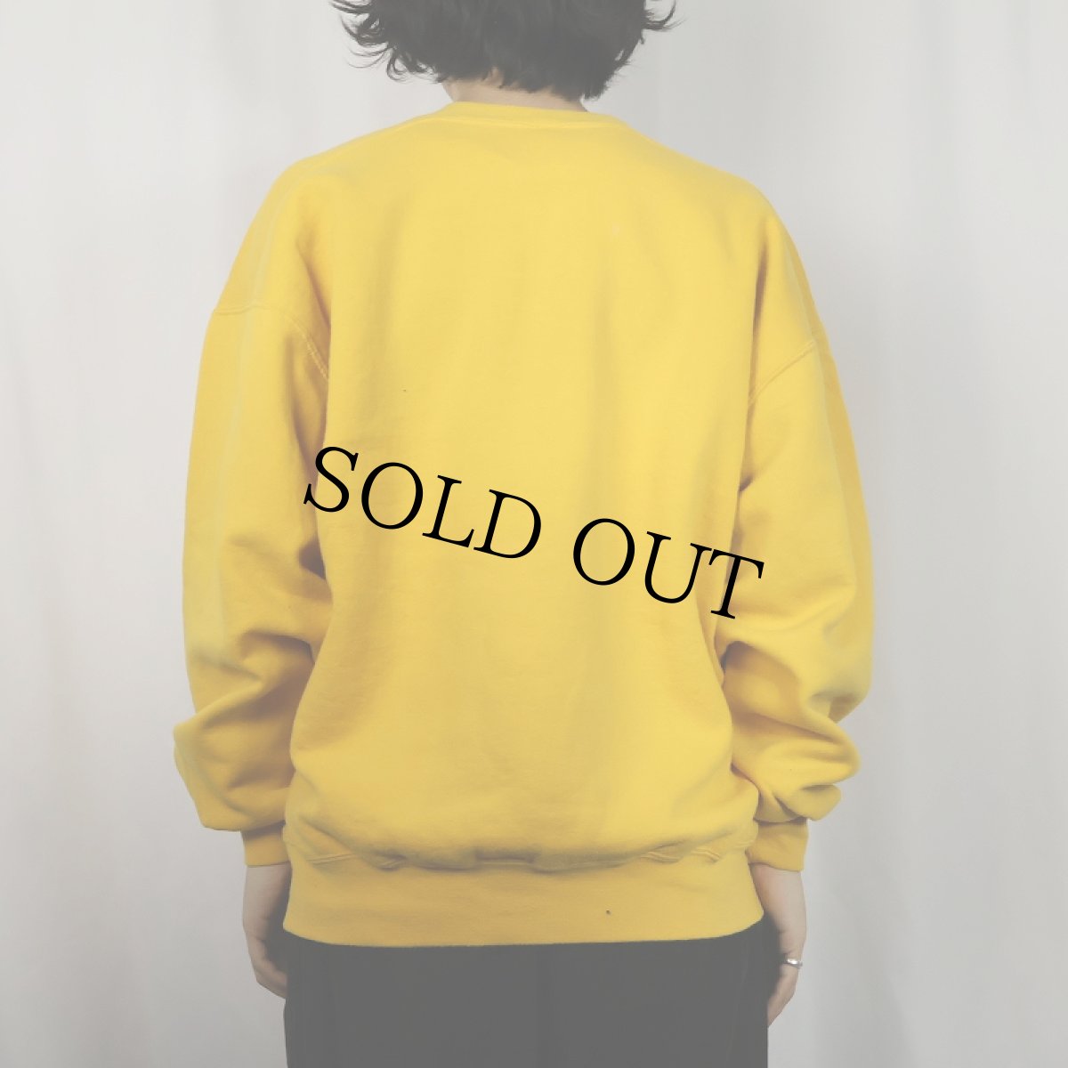 画像3: 90's RUSSELL ATHLETIC USA製 前V 無地スウェット XXL (3)