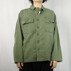 画像2: 60's U.S.ARMY ユーティリティシャツ 1st後期 (2)