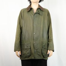 画像2: 80's Barbour ENGLAND製 "BEAUFORT" オイルドジャケット 2ワラント (2)
