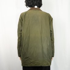 画像3: 80's Barbour ENGLAND製 "BEAUFORT" オイルドジャケット 2ワラント (3)