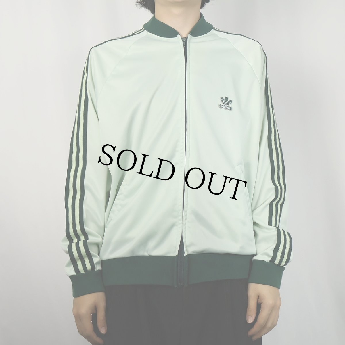 画像2: 70's adidas サイドライン トラックジャケット L (2)