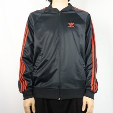 画像2: 80's adidas ATP USA製 トラックジャケット BLACK M (2)