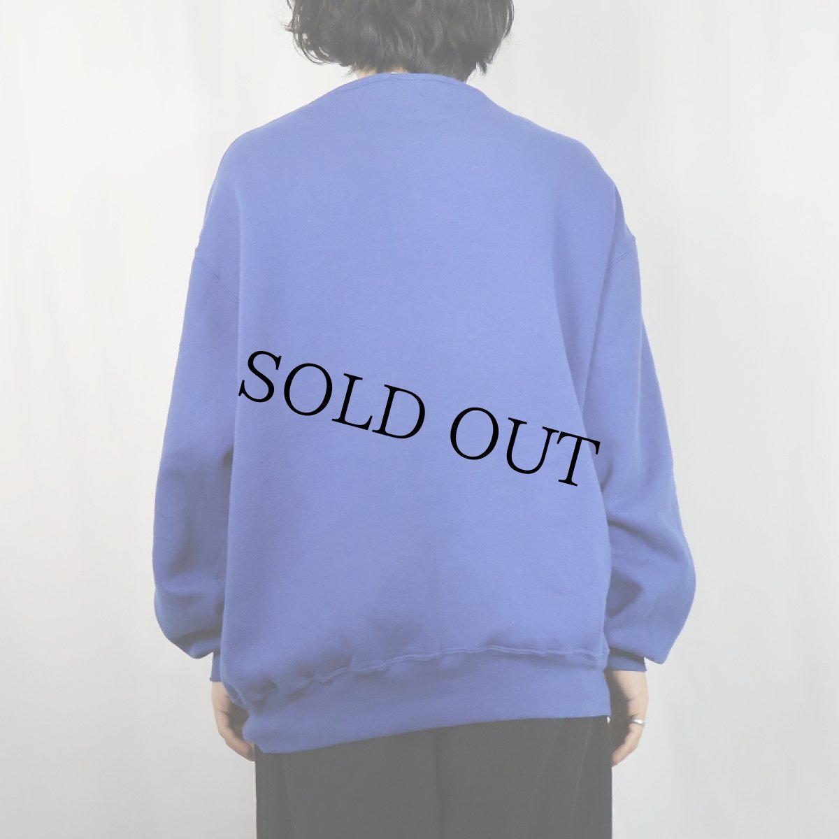 画像3: 90's RUSSELL ATHLETIC USA製 フルスナップ スウェットカーディガン XL (3)