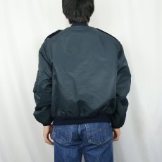 画像4: 70〜80's Golden Fleece by SPIEWAK "MA-1 TYPE" フライトジャケット NAVY SIZE46 (4)