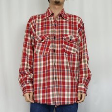 画像2: 70's FROSTPROOF チェック柄 ヘビーネルシャツ SIZE17 (2)