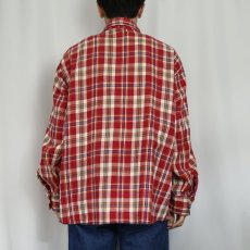 画像3: 70's FROSTPROOF チェック柄 ヘビーネルシャツ SIZE17 (3)