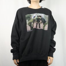 画像2: F・R・I・E・N・D・S テレビドラマ フォトプリントスウェット BLACK XXL (2)