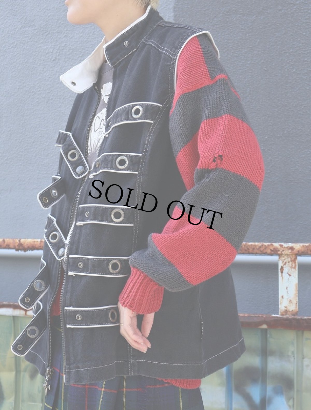 画像1: TRIPP NYC ボンテージベスト XL (1)