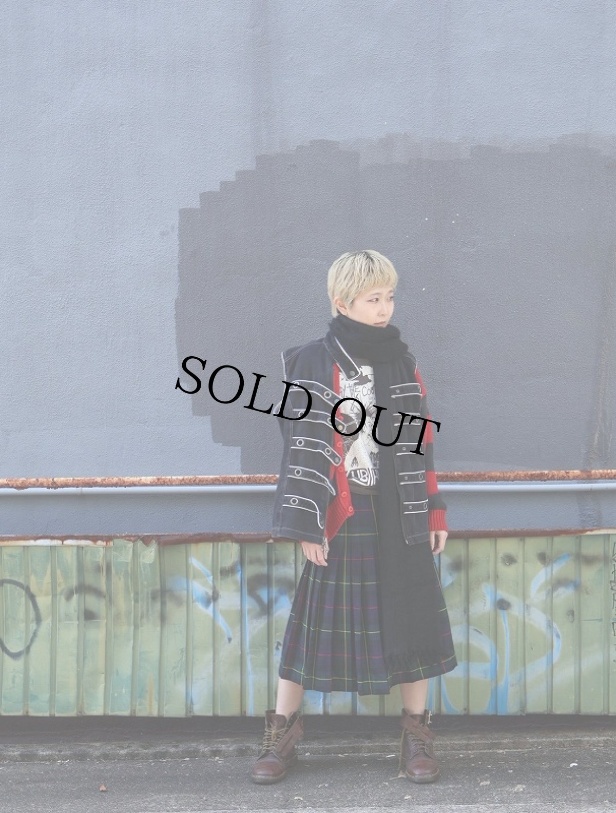 画像3: 〜90's SCOTLAND製 タータンチェック柄 キルトスカート (3)