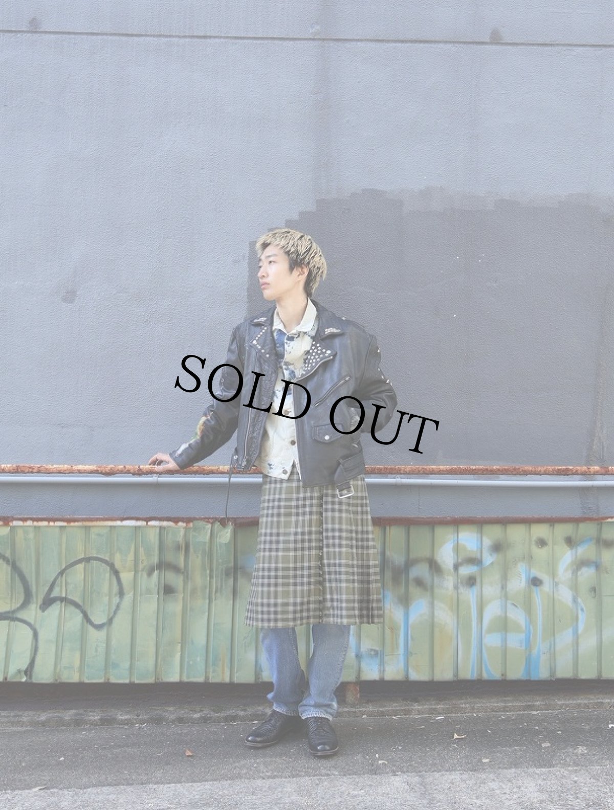 画像3: 〜80's Fletcher Jones AUSTRALIA製 チェック柄 キルトスカート (3)