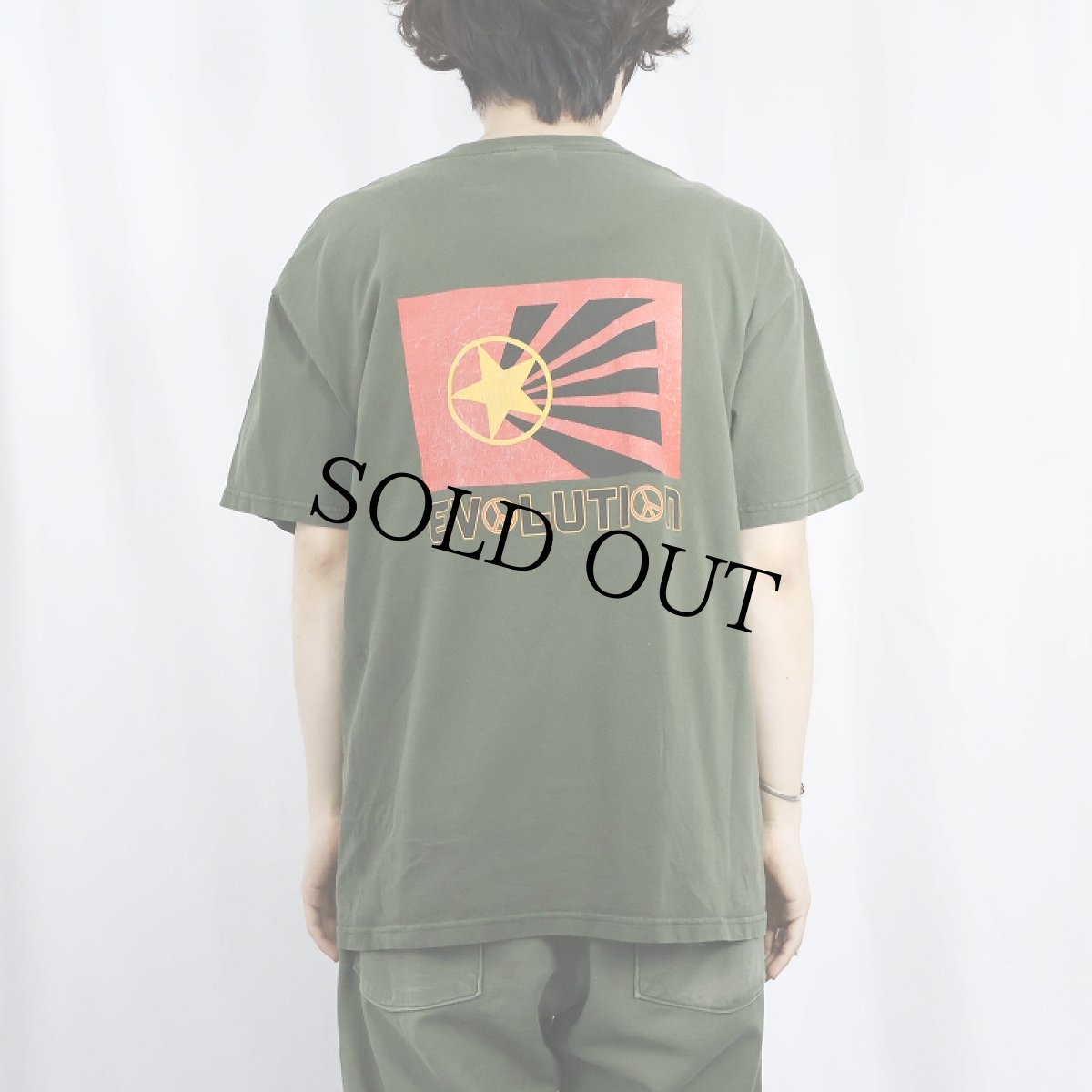 画像3: 2000's JOHN LENNON "REVOLUTION" ミュージシャンTシャツ L (3)