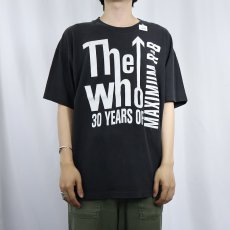 画像2: 1994 THE WHO USA製 "30 YEARS OF MAXIMUM R&B" ロックバンドアルバムTシャツ BLACK XL (2)
