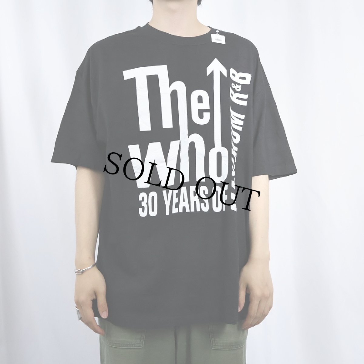 画像2: 1994 THE WHO USA製 "30 YEARS OF MAXIMUM R&B" ロックバンドアルバムTシャツ BLACK XL (2)