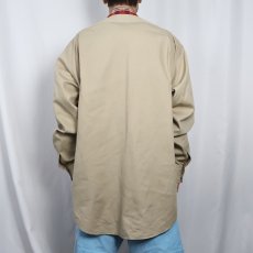 画像3: POLO Ralph Lauren "THICKET" チェック柄 チンスト付き コットンワークシャツ XL (3)