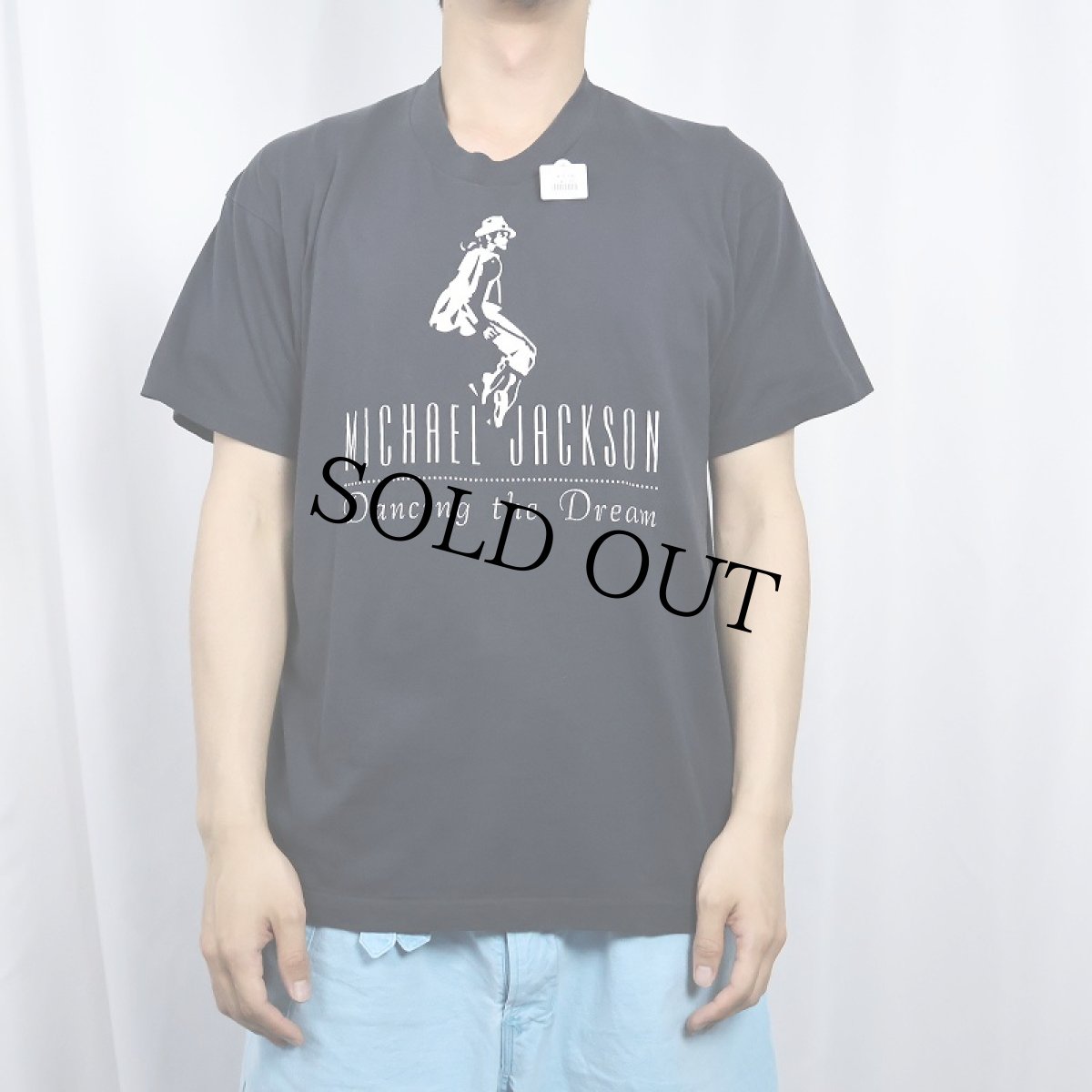 画像2: MICHAEL JACKSON "Dancing the Dream" ミュージシャンTシャツ BLACK (2)