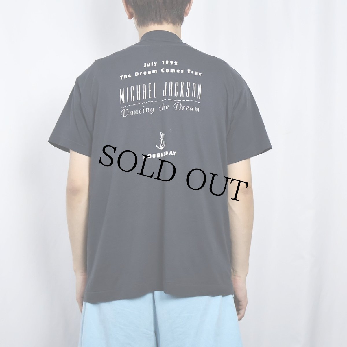 画像3: MICHAEL JACKSON "Dancing the Dream" ミュージシャンTシャツ BLACK (3)