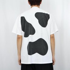 画像3: 90's GATEWAY2000 USA製 牛柄 コンピューター企業Tシャツ XL (3)