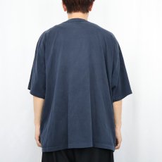 画像3: 90's SPAM USA製 染み込みプリントTシャツ NAVY XL (3)