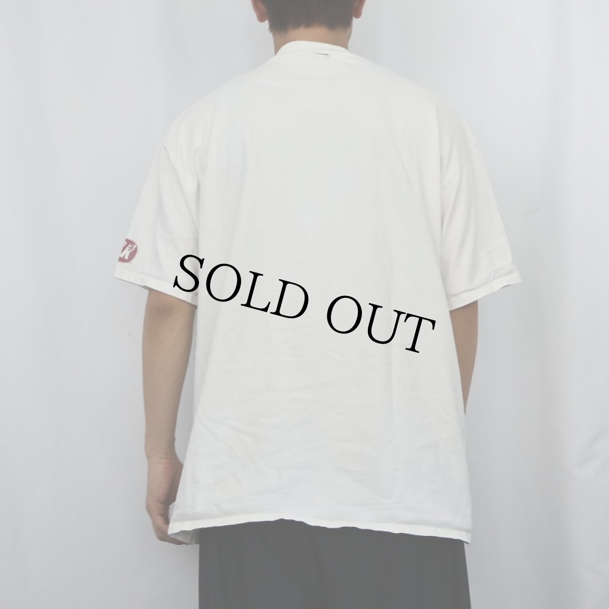 画像3: Krispy Kreme Doughnuts ドーナツショップ ロゴプリントTシャツ (3)