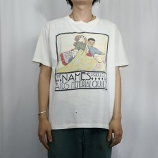 画像2: 90's Mary Engelbreit USA製 "THE NAMES PROJECT AIDS MEMORIAL QUILT" アートプロジェクトTシャツ L (2)
