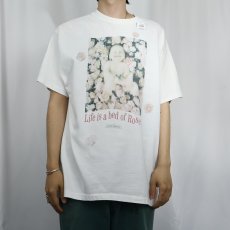 画像2: 90's ANNE GEDDES 赤ちゃんフォトアートプリントTシャツ L (2)