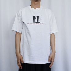 画像2: 90's ASCAP 著作権管理団体プリントTシャツ L (2)