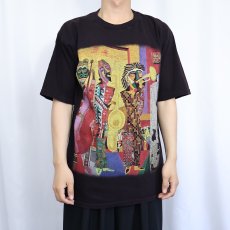 画像2: 90's "Black Music Month 1995" キャンペーンプリントTシャツ BLACK L (2)