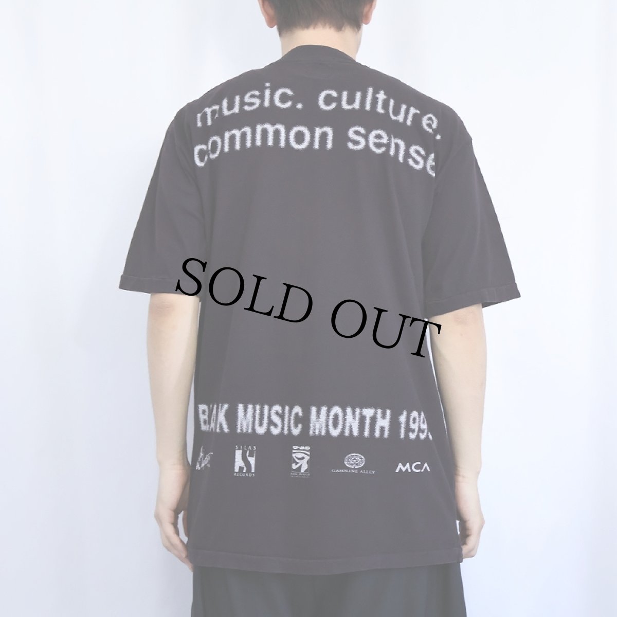 画像3: 90's "Black Music Month 1995" キャンペーンプリントTシャツ BLACK L (3)